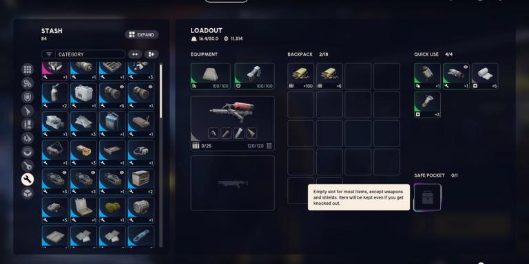 Arc Raiders Safe Pocket