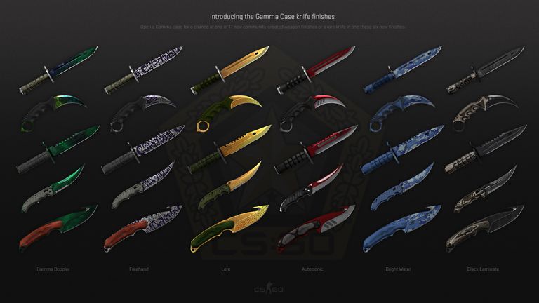 cs2 gamma knives skins.jpeg