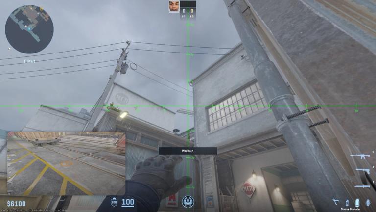 cs2 train a cross smoke.