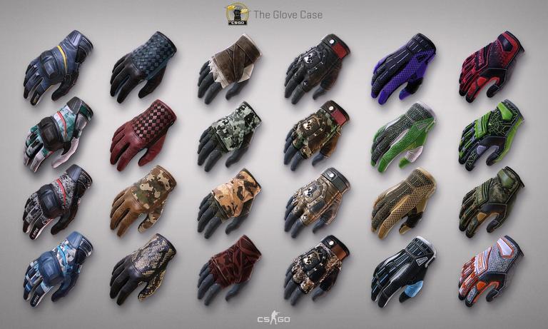 cs skins gloves