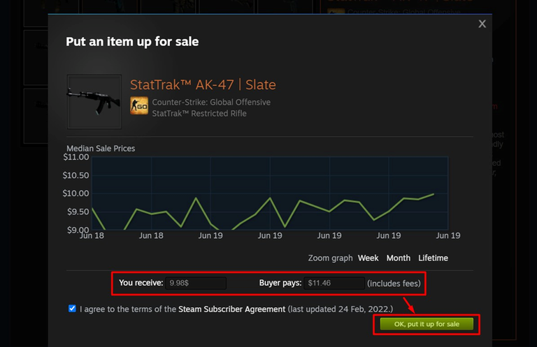 CS2 buy and sell skins
