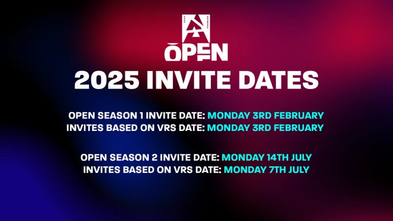 BLAST Open Invite Dates