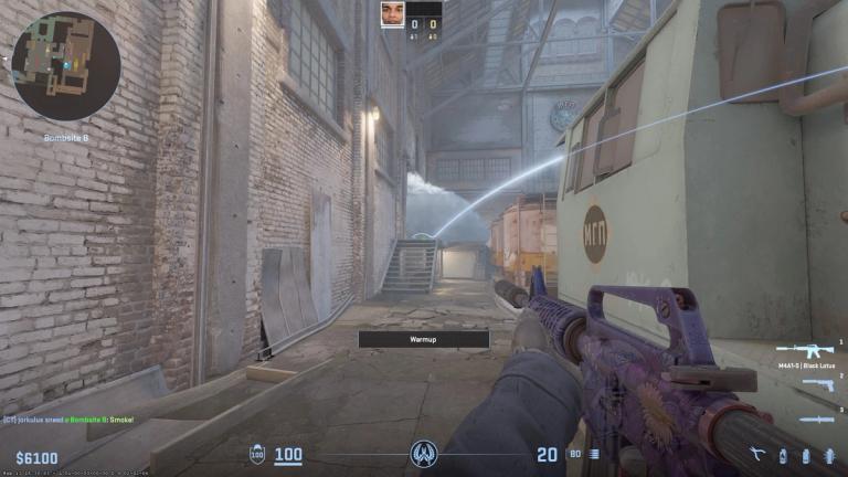 cs2 train b connector smoke