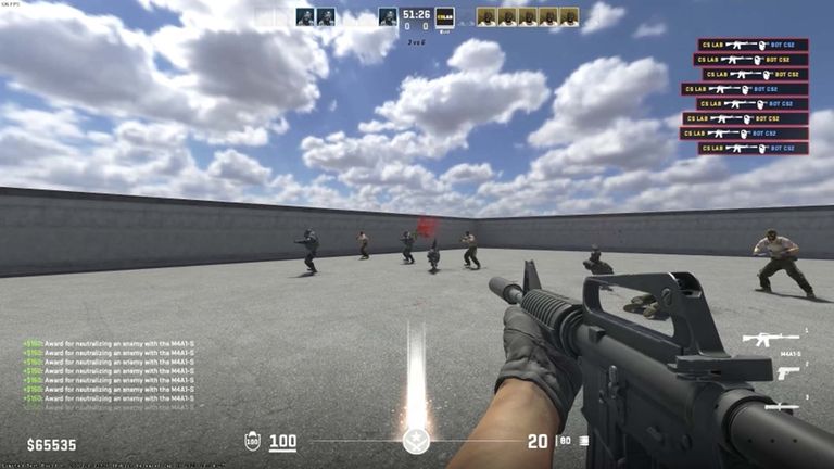 train your aim headshot in CS2